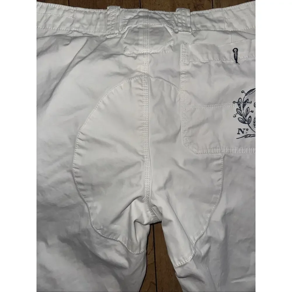 Polo Ralph Lauren Pants White 38x30 Y2K Vintage Streetwear Hip-Hop